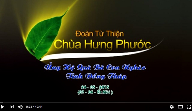 Từ Thiện Tỉnh Đồng Tháp_24-05-15